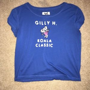 Gilly Hicks Blue T Shirt